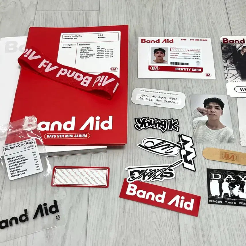 (원필 구성) 데이식스 밴드에이드 앨범