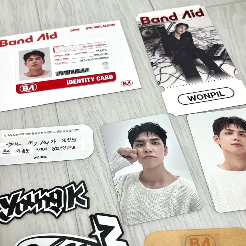 (원필 구성) 데이식스 밴드에이드 앨범