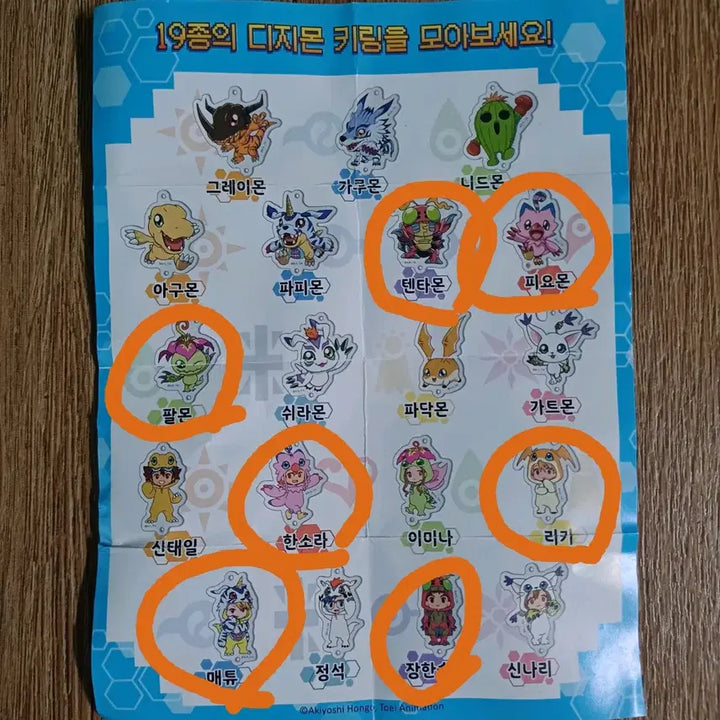 [BUNJANG] Digimon Aurora Acrylic Keyring / 디지몬 오로라 아크릴 키링