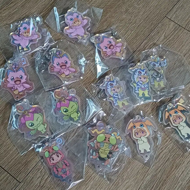 [BUNJANG] Digimon Aurora Acrylic Keyring / 디지몬 오로라 아크릴 키링