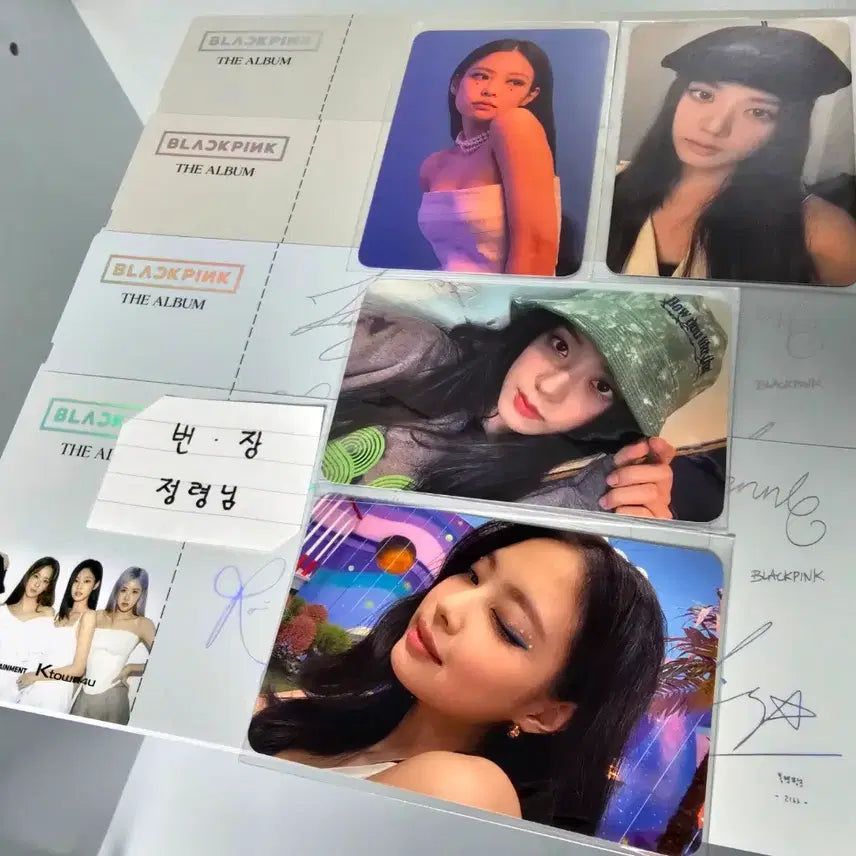 [BUNJANG] BLACKPINK THE ALBUM POB Set / 블랙핑크 더 앨범 케타포 특전 세트 팝니다.