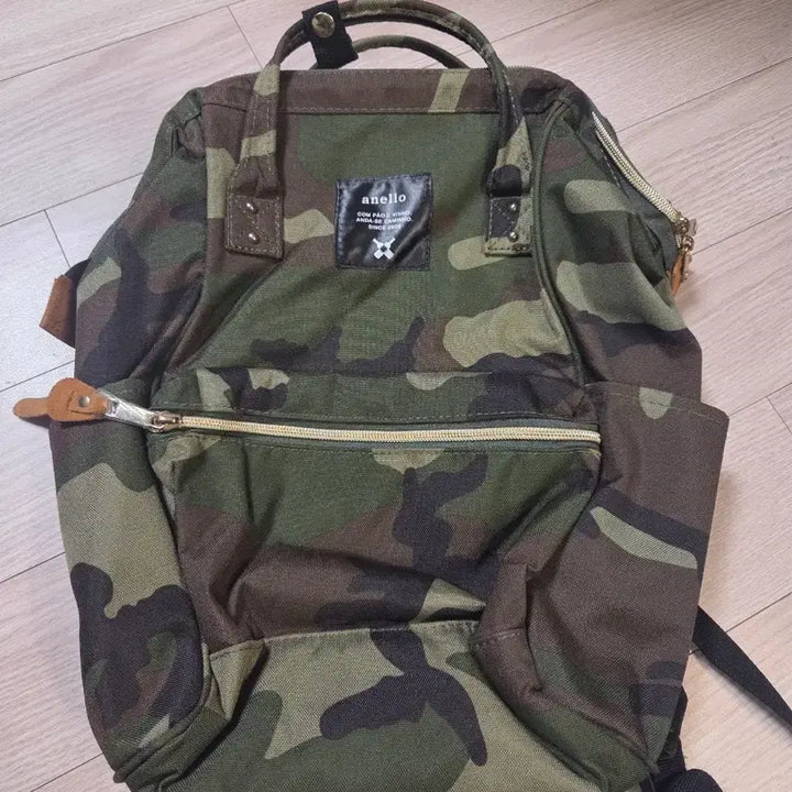 [BUNJANG] Anello Camouflage Backpack / 아넬로 카모플라쥬 백팩