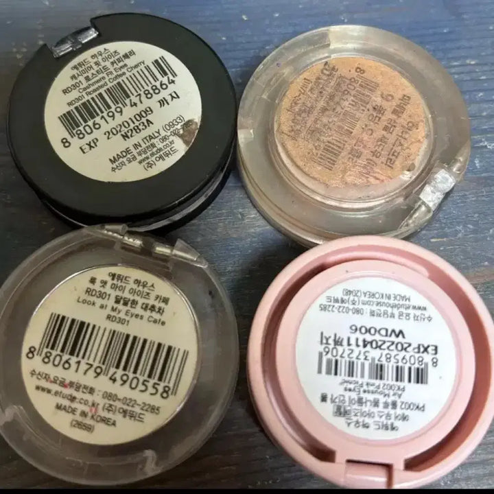 [BUNJANG] Eyeshadow Palette + Single Eyeshadow Bundle / 아이섀도우 팔레트 + 싱글섀도우 4개 일괄판매