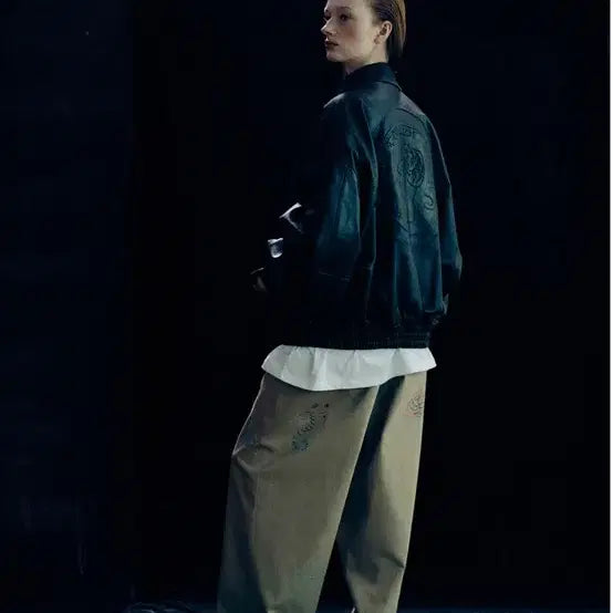 [BUNJANG] Stu Hank Leather Jacket / Stu 행크 레더 자켓