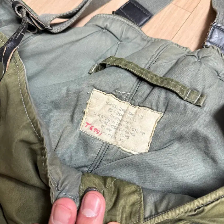 [BUNJANG] USAF F-1B Pilot Trousers / 80s usaf f-1b 미공군 파일럿 팬츠 트라우저