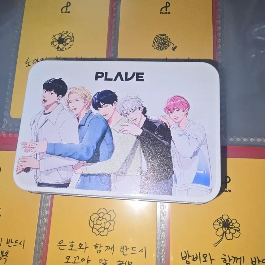 플레이브 메디힐 틴케이스 포카5장 일괄