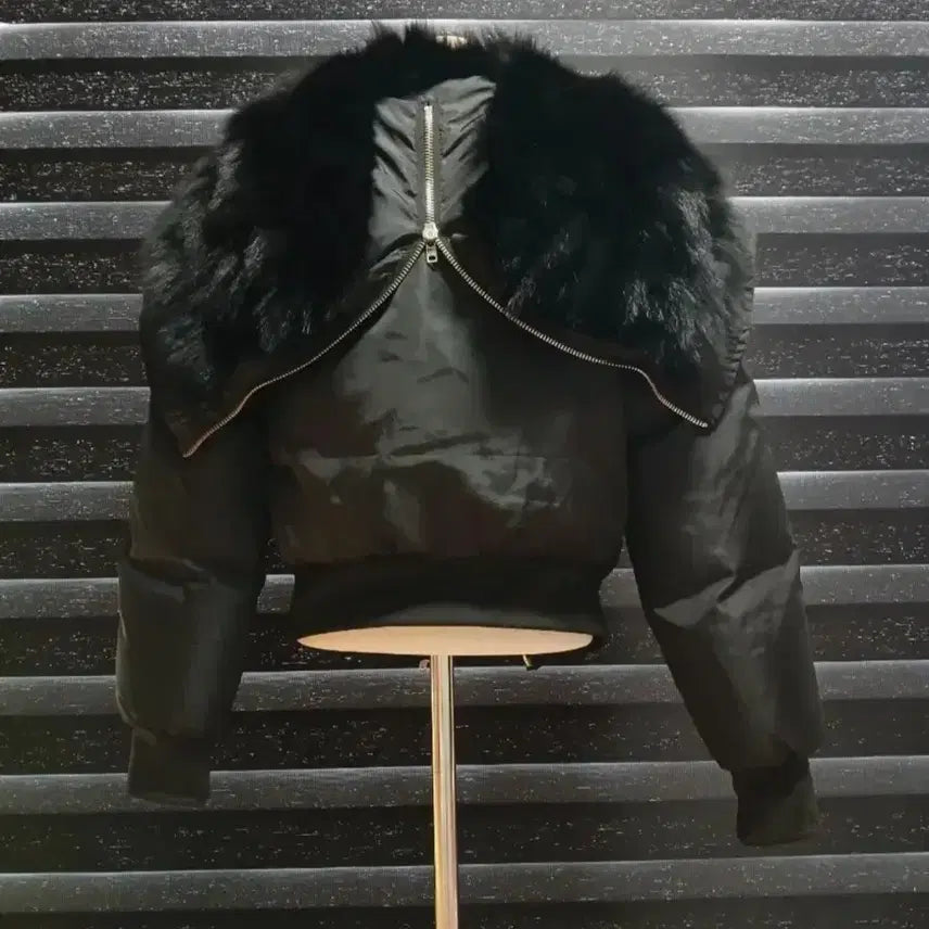[BUNJANG] Wing-Fur Padded Jacket / 날개퍼 패딩