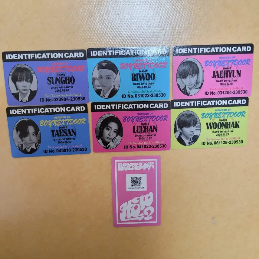 보이넥스트도어 보넥도 앨범 HOW? 위버스 버전