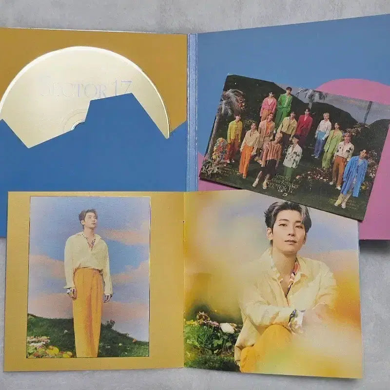 세븐틴 Sector 17 리패키지 개봉앨범 (원우)