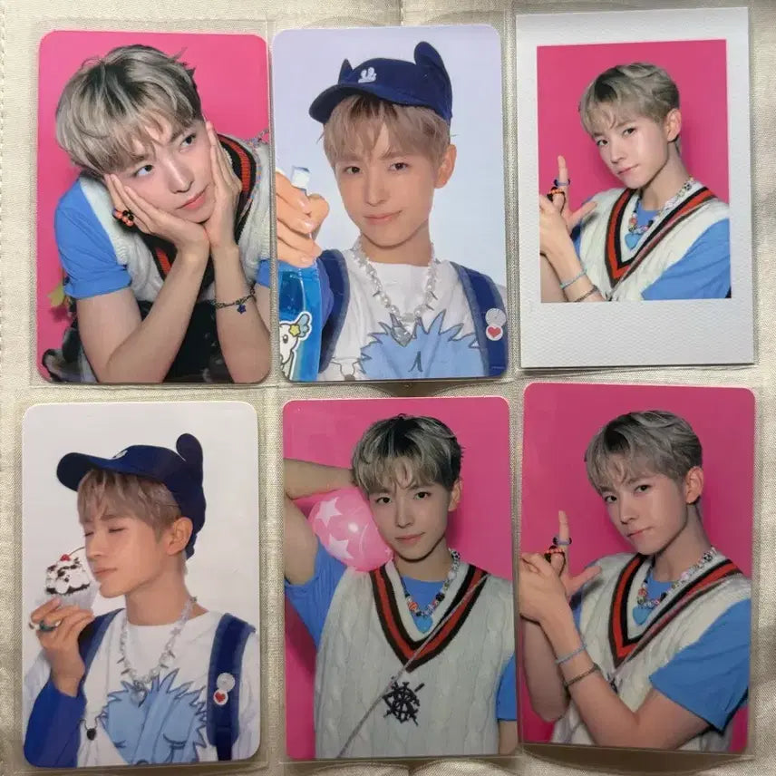 2026 시그 유우시 특전 포카 일괄