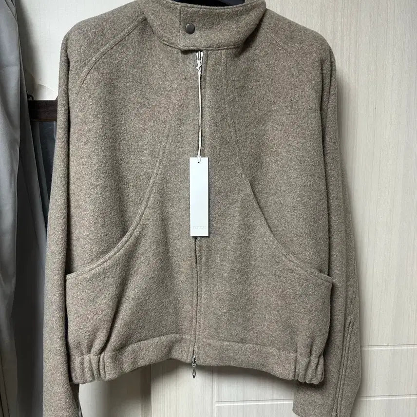 [BUNJANG] ETCE Curve Wool Biker Jacket - L Size / ETCE 커브울 바이커자켓 L사이즈