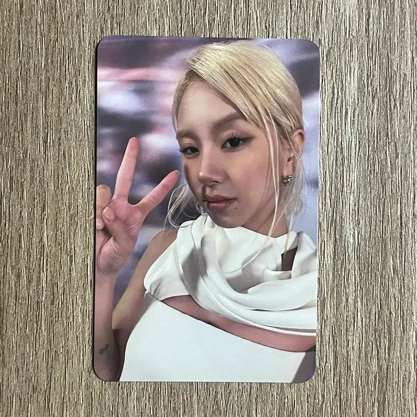 트와이스 TWICE 채영 READY TO BE 앨범 포카