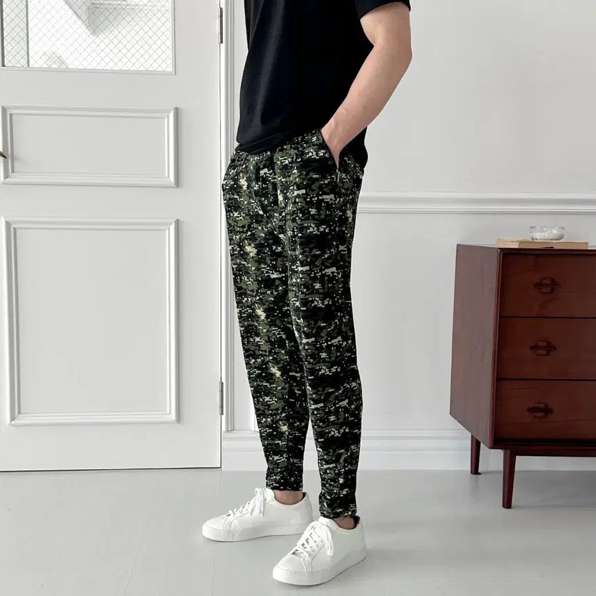 [BUNJANG] Men's Camouflage Patterned Ice Pants / 새상품 남성 냉장고 바지 몸빼바지 아이스바지 일바지 작업바지 쿨바지