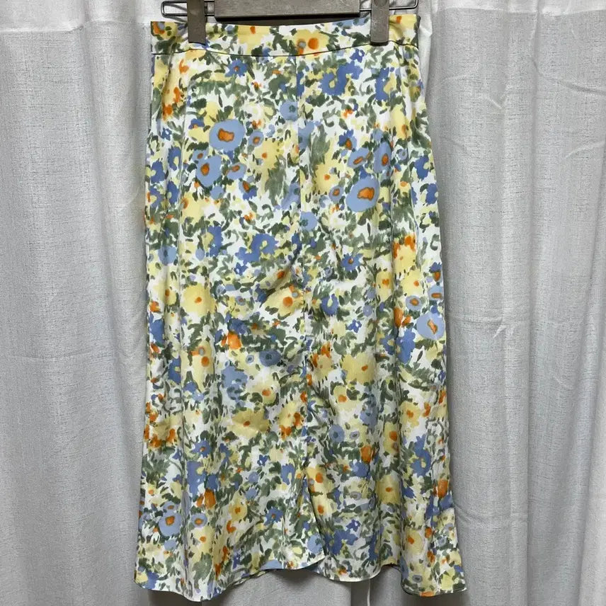 [BUNJANG] Floral Midi Skirt / 봄여름 플로럴 미디스커트