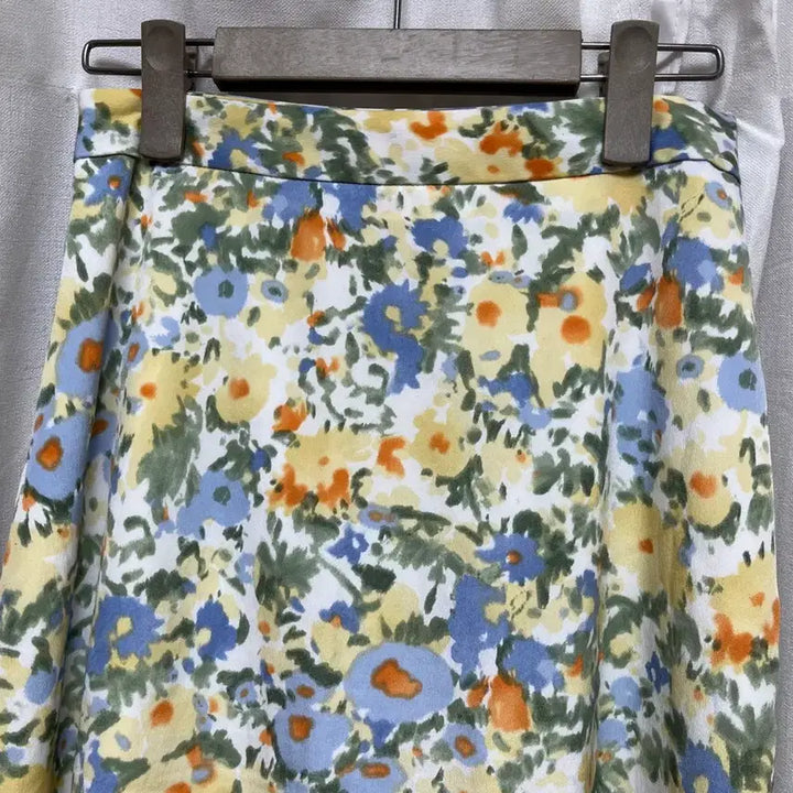 [BUNJANG] Floral Midi Skirt / 봄여름 플로럴 미디스커트
