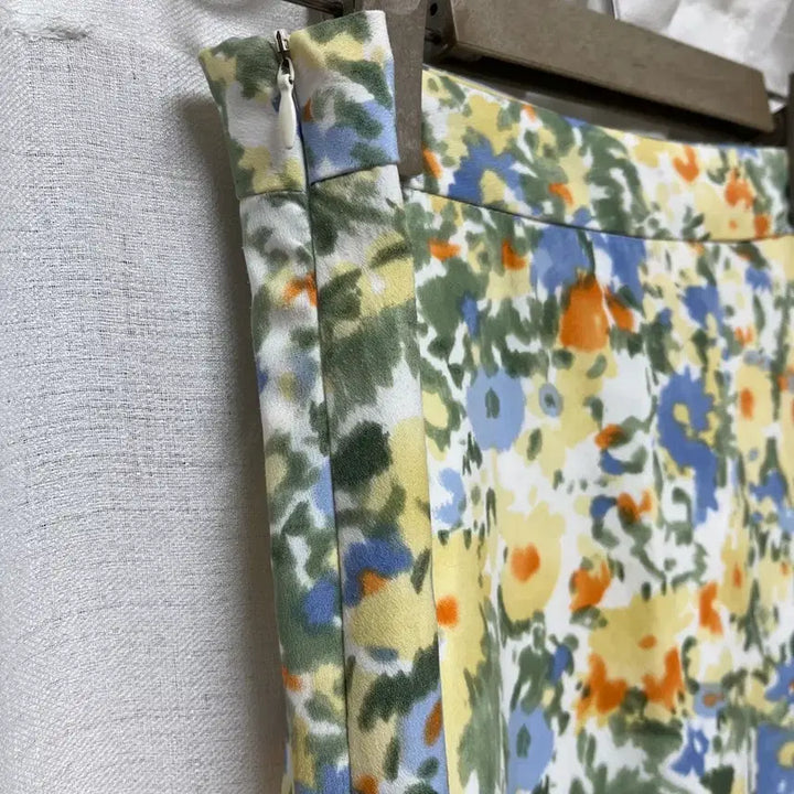 [BUNJANG] Floral Midi Skirt / 봄여름 플로럴 미디스커트