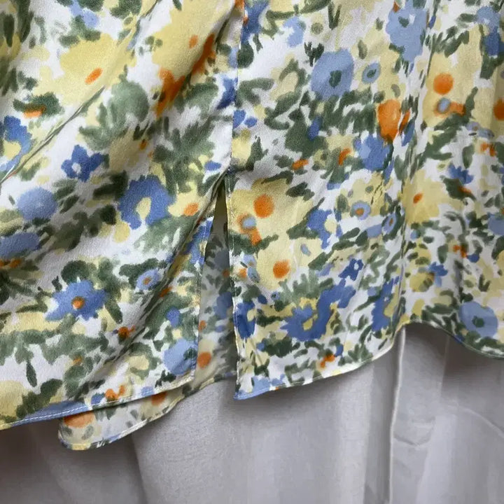 [BUNJANG] Floral Midi Skirt / 봄여름 플로럴 미디스커트