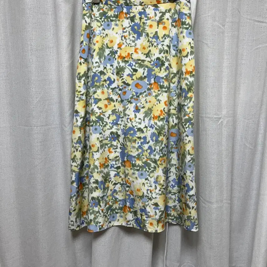 [BUNJANG] Floral Midi Skirt / 봄여름 플로럴 미디스커트