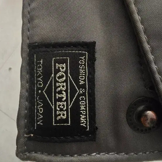 [BUNJANG] Porter PX Tanker Sling Purse Silver Gray / 포터 익스체인지 PX 탱커 슬링 퍼스 실버 그레이