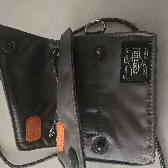 [BUNJANG] Porter PX Tanker Sling Purse Silver Gray / 포터 익스체인지 PX 탱커 슬링 퍼스 실버 그레이