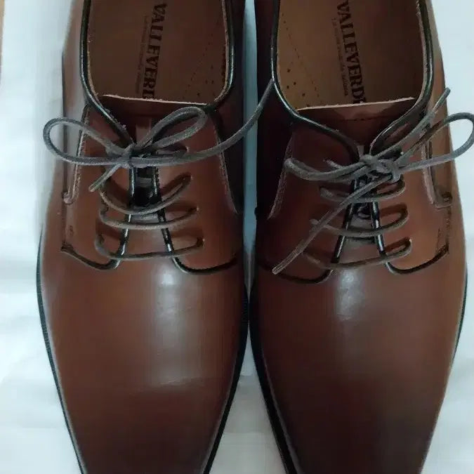 [BUNJANG] VALLEVERDE Brown Men's Shoes / VALLEVERDE브라운남성 구두