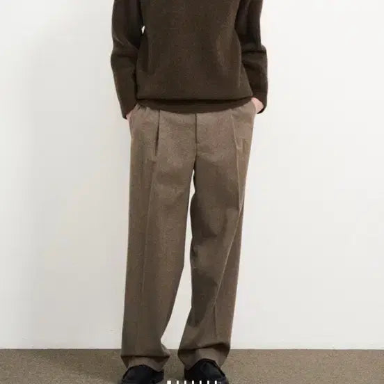 [BUNJANG] TIME HOMME 24FW Brown Knit 105 / 타임옴므 24fw 브라운니트 105 새상품 판매합니다