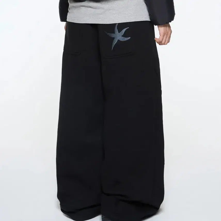 [BUNJANG] The Coldest Moment Starfish Sweat Pants Black / (새상품) 더콜디스트모먼트 starfish sweat pants 블랙