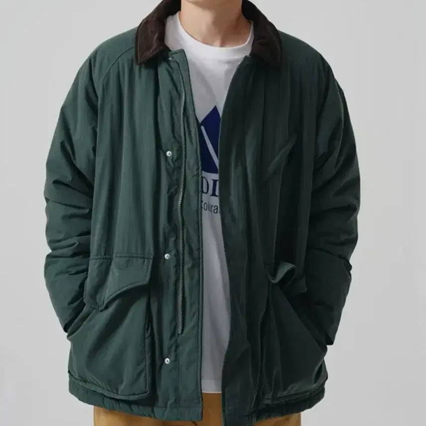 [BUNJANG] Madden Insulated Lodge Jacket Green / 매든 인슐레이티드 롯지 자켓 그린