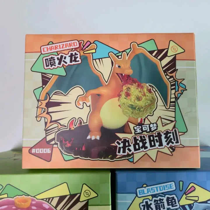 [BUNJANG] Pokemon Charizard Blastoise Venusaur Figure Set / 포켓몬 리자몽 거북왕 이상해꽃 피규어 세트