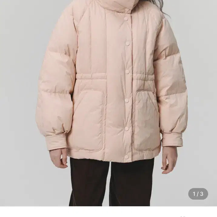 [BUNJANG] Reneena JADE Pink Down Padded Jacket / 르니나 JADE 핑크 다운 패딩