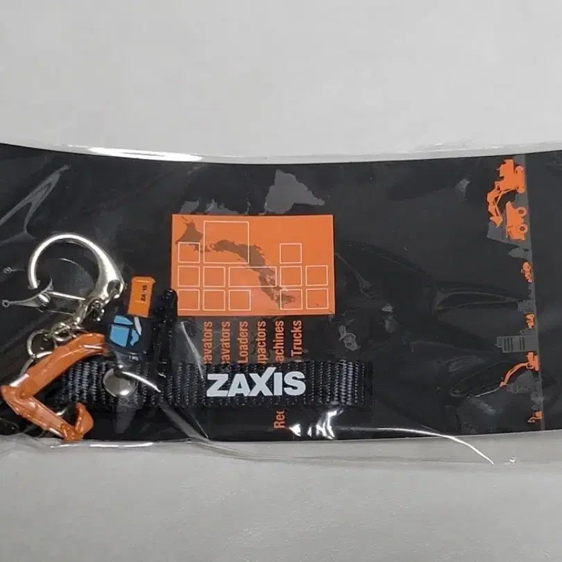 [BUNJANG] Hitachi Zaxis Excavator Key Holder / 히타치굴삭기 키홀더 zaxis 중장비모형 포크레인