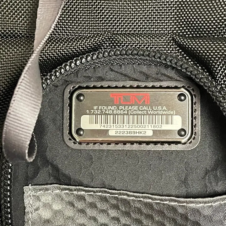 [BUNJANG] Tumi Alpha Bravo Sho Deluxe Backpack 222389HK2 / 투미(TUMI) 알파 브라보 쇼 디럭스 백팩 222389HK2