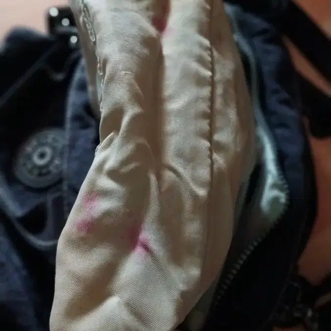 [BUNJANG] Kipling Dark Black Tote Shoulder Bag / 키플링 다크 블랙 토트 겸 숄더백