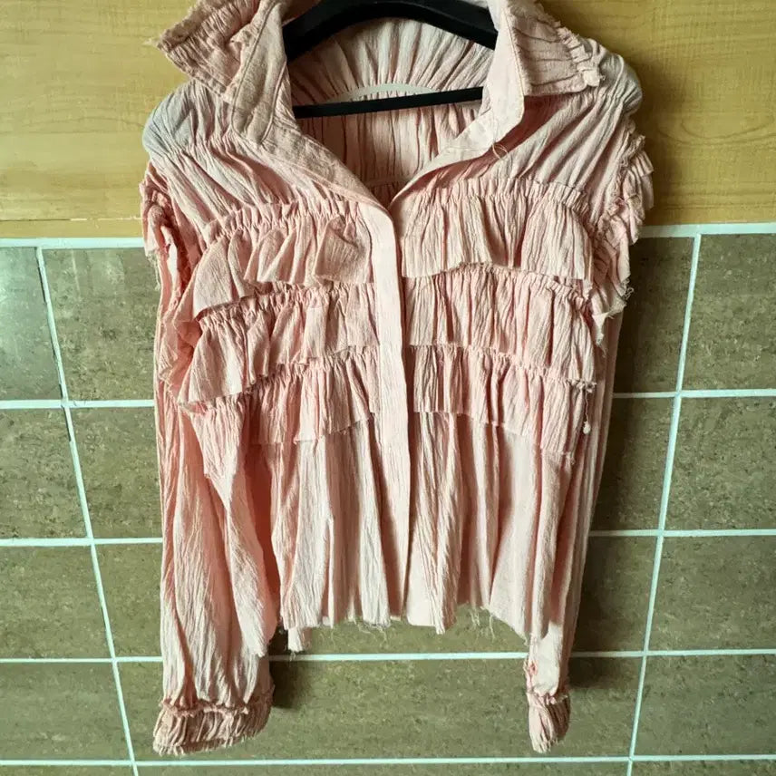 [BUNJANG] Blouse T-shirt Set / 블라우스 티셔츠2종