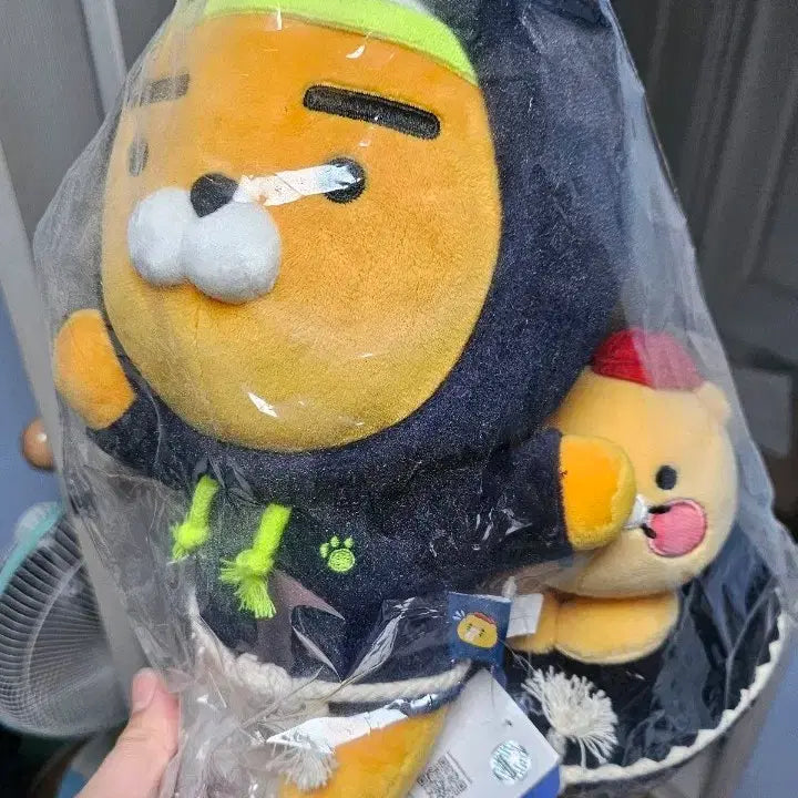 [SOLD OUT] 카카오프렌즈 운동하는 라이언과 춘식이 인형