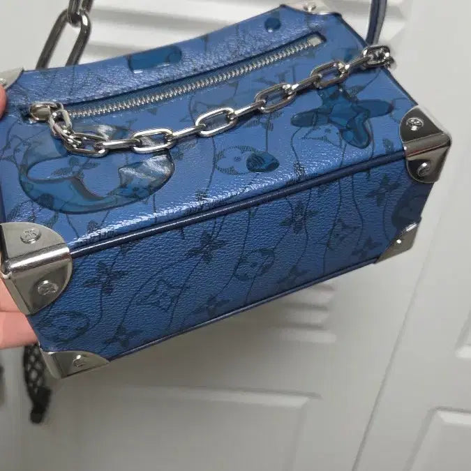 [BUNJANG] Louis Vuitton Virgil Abloh Mini Soft Trunk Messenger Bag / 루이비통 버질아블로 물방울 미니소프트 트렁크메신져백/크로스백 상태좋음