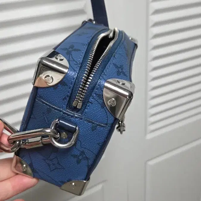 [BUNJANG] Louis Vuitton Virgil Abloh Mini Soft Trunk Messenger Bag / 루이비통 버질아블로 물방울 미니소프트 트렁크메신져백/크로스백 상태좋음