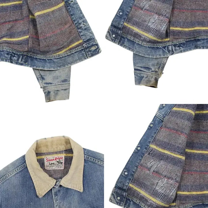 [BUNJANG] Lee Storm Rider 101LJ Denim Jacket Vintage 1960s / 1960s USA Lee 리 101LJ 스톰라이더 데님 자켓 빈티지 미제