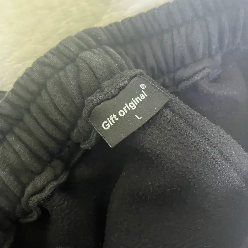 [BUNJANG] Gift Original Fleece Jogger Pants L / 기프트오리지널 기모 조거팬츠 L