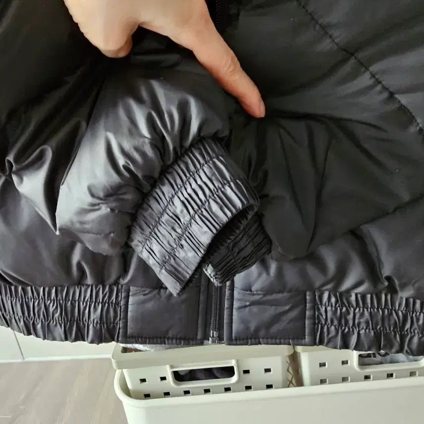 [BUNJANG] K-Swiss Black Lightweight Padded Jacket / 케이스위스 블랙 경량 패딩  상태 굿!!