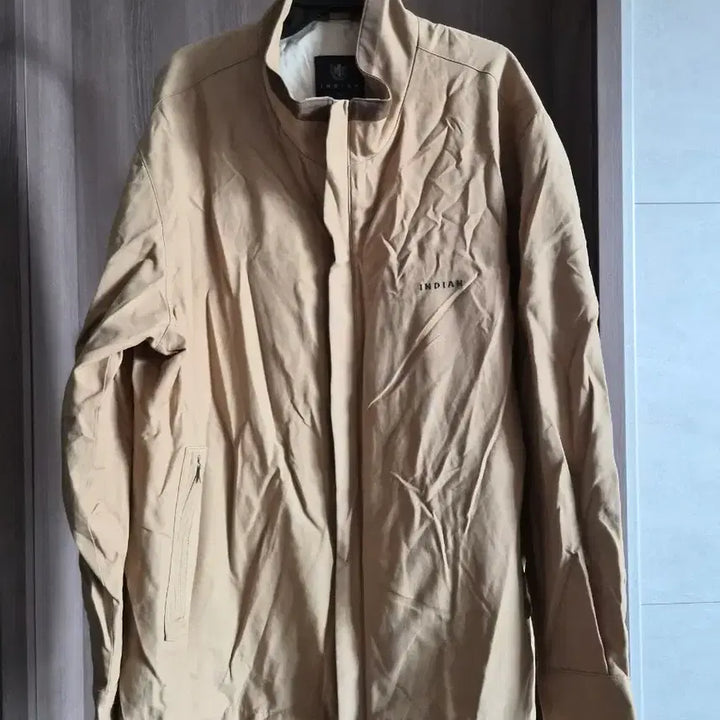 [BUNJANG] Indian Beige Men's Jacket 95 / INDIAN 인디안 베이지색 남성 자켓 95