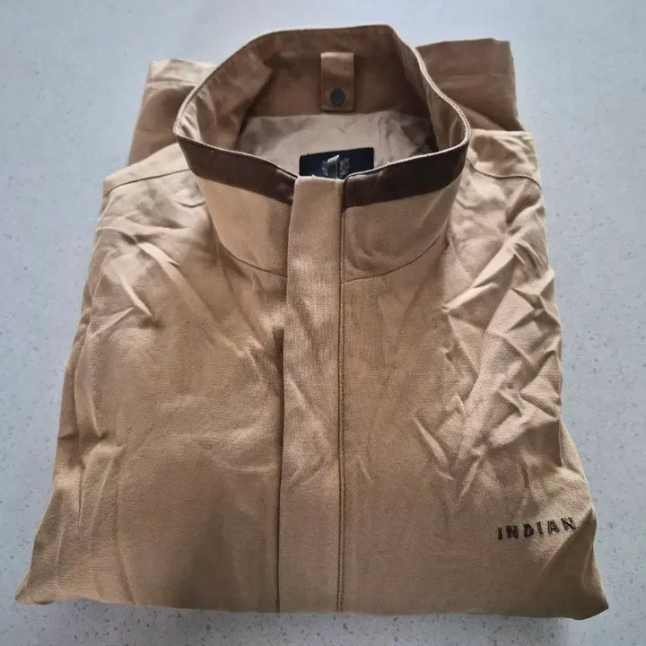 [BUNJANG] Indian Beige Men's Jacket 95 / INDIAN 인디안 베이지색 남성 자켓 95