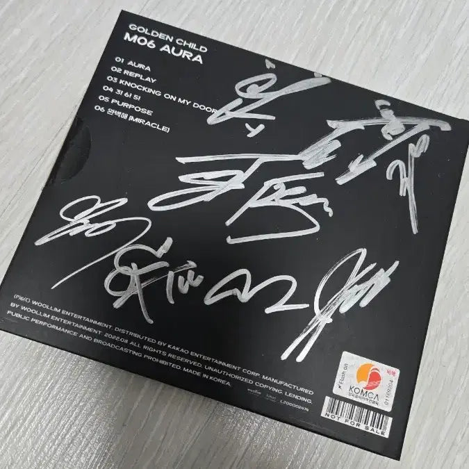 [BUNJANG] Golden Child Signed Album / 골든차일드 싸인 비매앨범