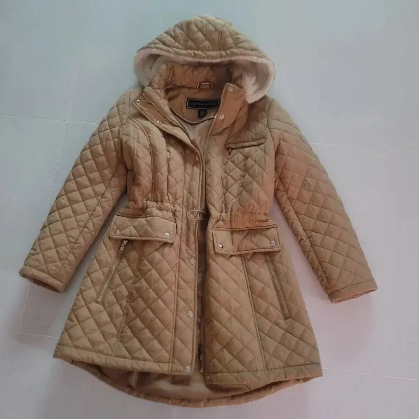 [BUNJANG] Tommy Hilfiger Quilted Padded Jacket / 타미힐피거 누빔 패딩