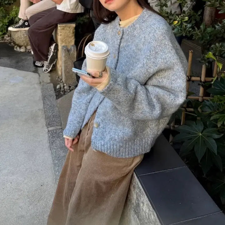 [BUNJANG] Le Robe Roman Knit Cardigan / 르로브 로만니트가디건