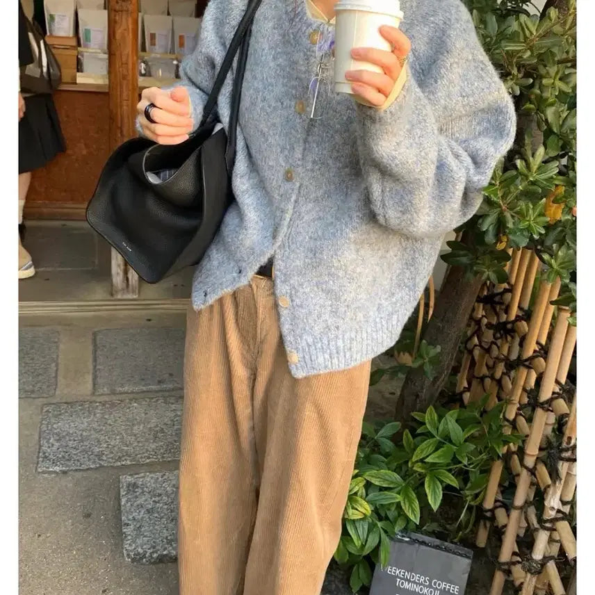 [BUNJANG] Le Robe Roman Knit Cardigan / 르로브 로만니트가디건