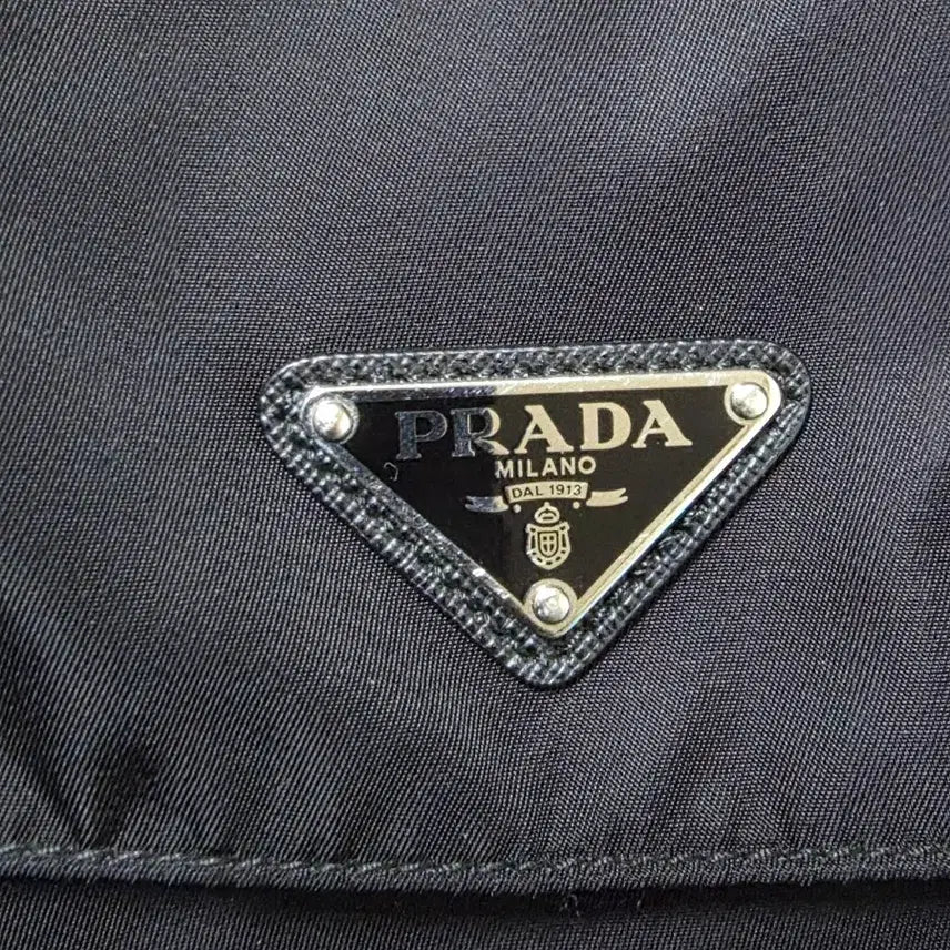 [BUNJANG] Prada Nylon Triangle Logo Messenger Bag / 프라다 나일론 삼각로고 메신저백 크로스백 1BD671