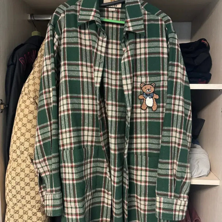 [BUNJANG] Gucci Kai Yak Wool Long Shirt / 구찌 카이 야크울 롱 셔츠