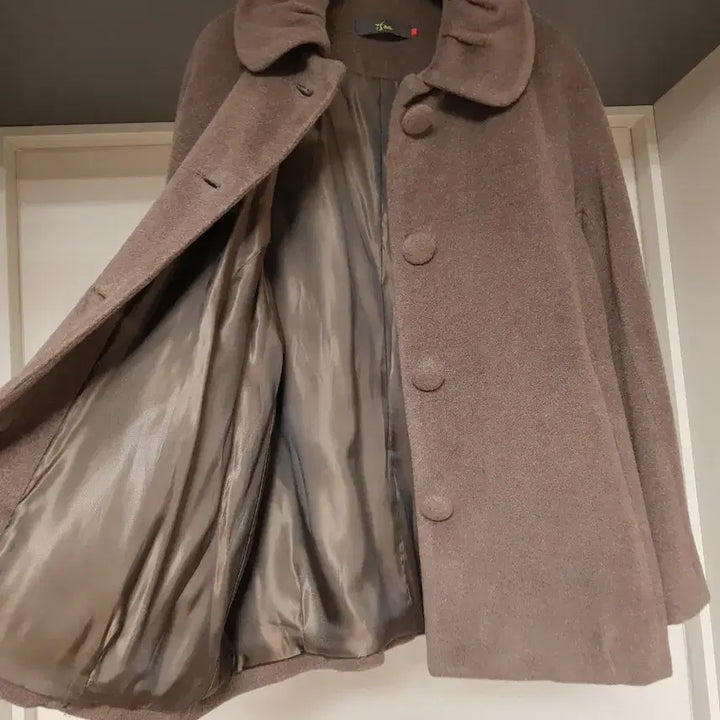 [BUNJANG] I'SAE Wool Angora Coat / 이새 울앙고라 코트,isae