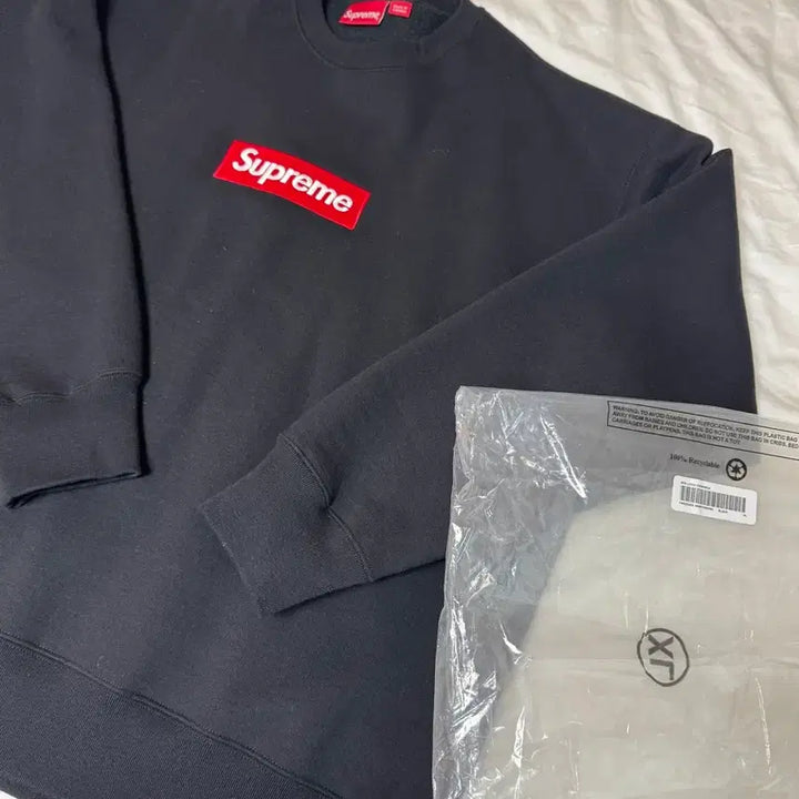 [BUNJANG] Supreme Box Logo Crewneck Black XL / 22fw 슈프림 박스로고 크루넥 블랙 xl팝니다